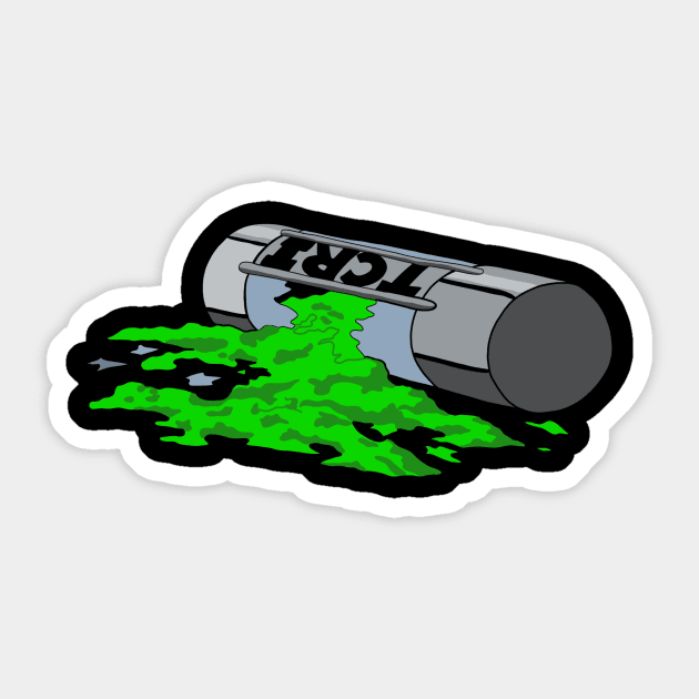 Busted Mutagen Sticker by xmikethepersonx